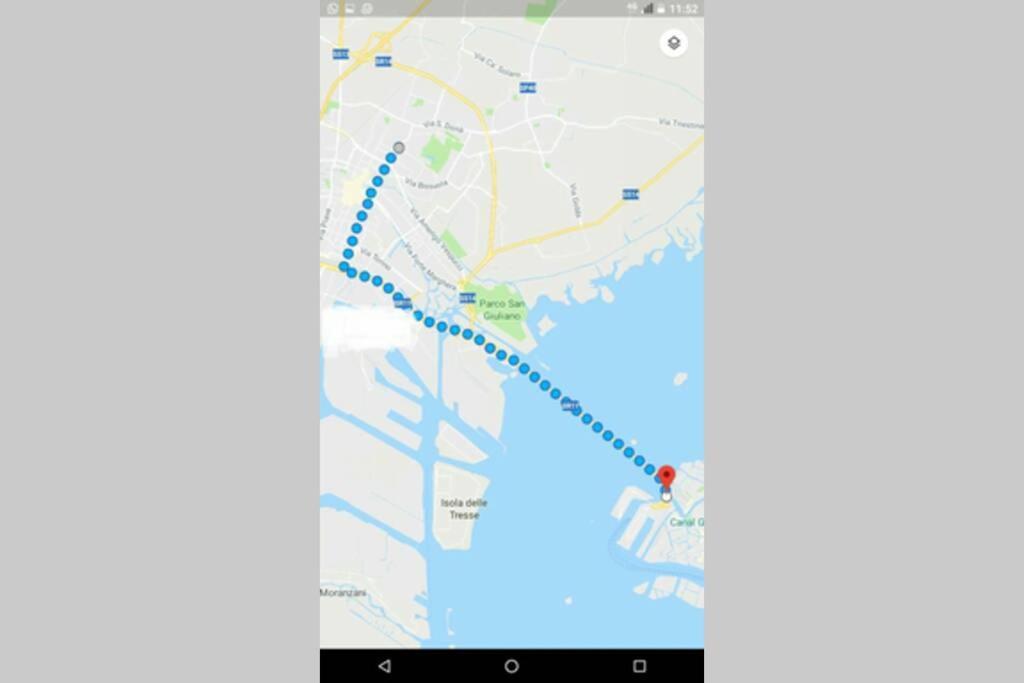 Caro Ingresso Indipendente 20Mt Tram Venezia Wifi Appartement Mestre Buitenkant foto